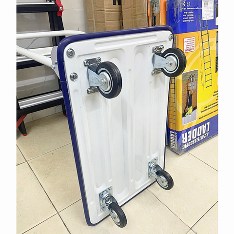 Xe đẩy hàng 4 bánh sàn thép TSK-150