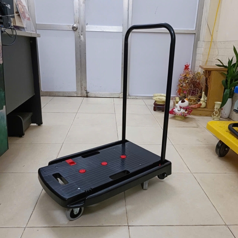 Xe kéo đẩy hàng sàn nhựa gấp gọn NA-100 (100kg)