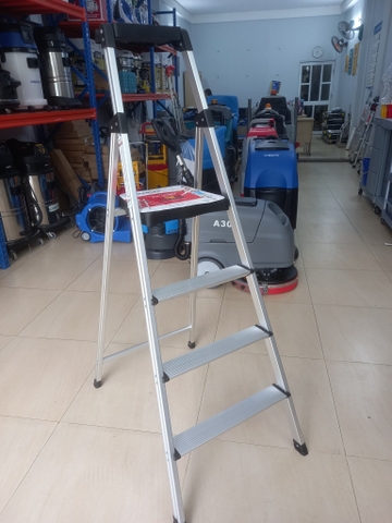 Thang nhôm ghế 4 bậc Hakachi HL-04