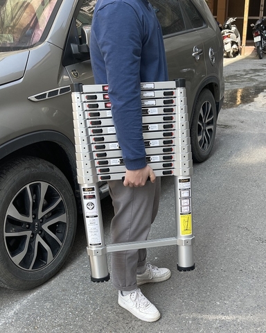 Thang Nhôm Rút Đai Nhôm Xstep XT-410A