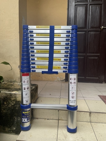 Thang nhôm rút đơn Ninda NK-44 (4.4m)