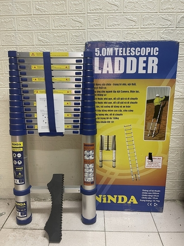 Thang nhôm rút đơn Ninda NK-50 (5m)