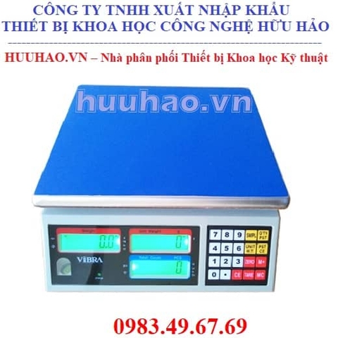 Cân điện tử ALC-15 có khả năng cân được 15kg và đếm số lượng mẫu