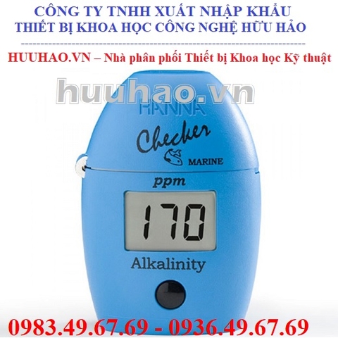 Máy đo nồng độ kiềm hải sản Hanna HI755