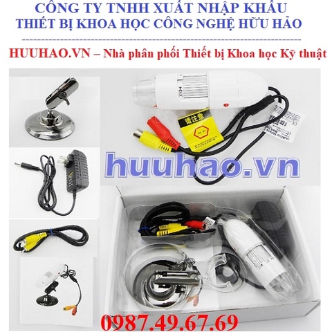 Kính hiển vi kỹ thuật số HHM-400AV cổng kết nối AV