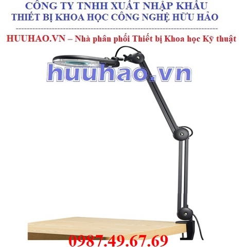 Kính lúp kẹp bàn 8066D2 đèn huỳnh quang