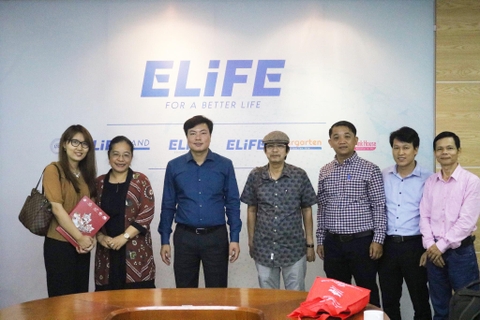 Chủ tịch E-Life Group tiếp lãnh đạo cấp cao Tập đoàn Giáo dục Khôi Nguyên