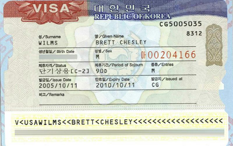 Thủ tục xin visa Hàn Quốc