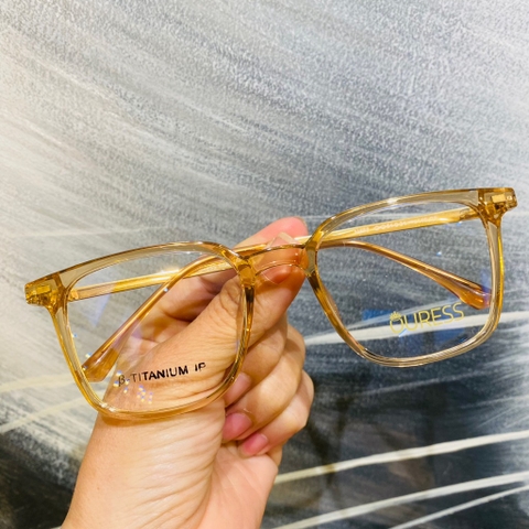Gọng kính cận M682 chất liệu nhựa titan thời trang mắt kính OURESS nam nữ siêu nhẹ siêu bền