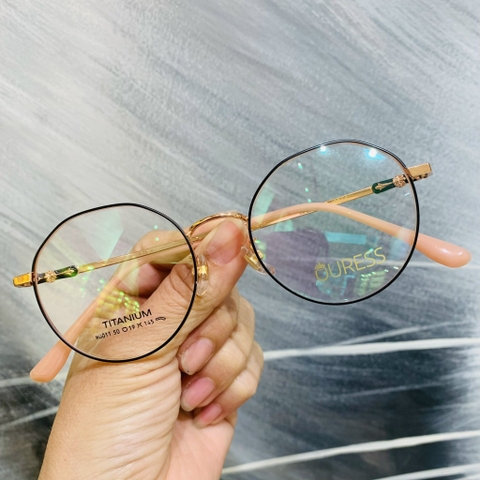 Gọng kính cận/viễn/loạn titan thời trang nam nữ lỗi nhẹ mắt kính OURESS