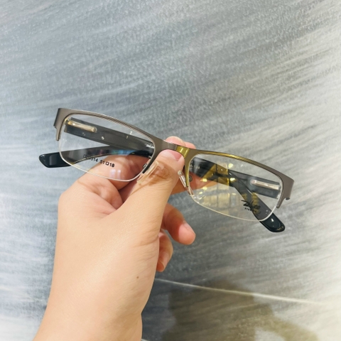 Gọng kính hợp kim ( xẻ cước ) thời trang nam nữ siêu nhẹ siêu bền Ouress D20314