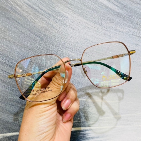 Gọng kính cận S13219 và 5201320 chất liệu titan thời trang mắt kính OURESS nam nữ siêu nhẹ siêu bền