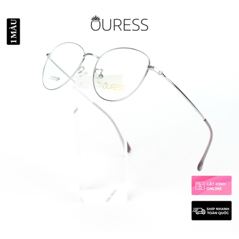 Gọng kính titanium 1142 BT0586 BT05811 BT05813 thời trang nam nữ cao cấp siêu nhẹ siêu bền OURESS