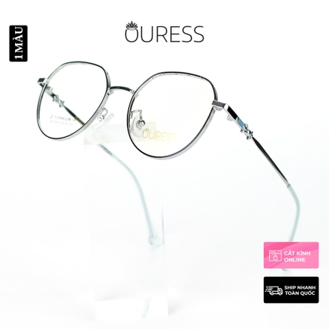 Gọng kính titanium 1142 BT0586 BT05811 BT05813 thời trang nam nữ cao cấp siêu nhẹ siêu bền OURESS