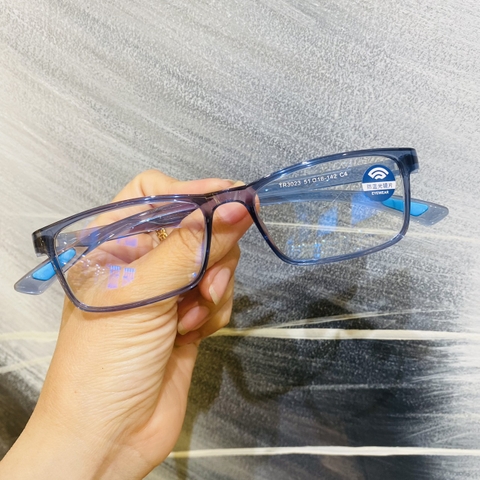 Gọng kính nhựa 3023 thời trang nam nữ siêu nhẹ siêu bền OURESS