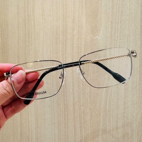 Gọng kính 16082 titanium cận/viễn/loạn nam nữ thời trang cá tính mắt kính OURESS