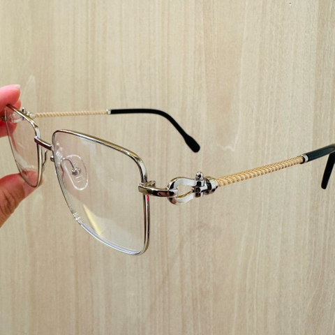 Gọng kính 16082 titanium cận/viễn/loạn nam nữ thời trang cá tính mắt kính OURESS