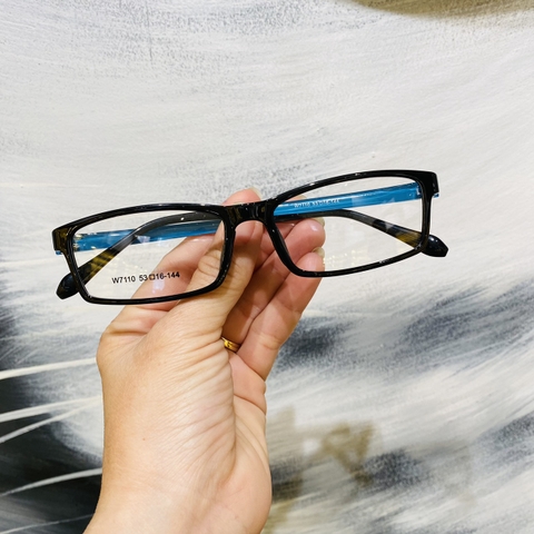 Gọng kính nhựa w7110 thời trang nam nữ siêu nhẹ siêu bền OURESS