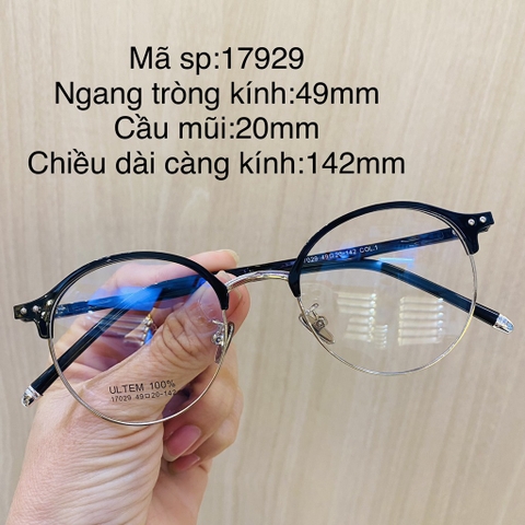 Gọng kính hợp kim 17029 0957 17022 826 0953 thời trang nam nữ OURESS
