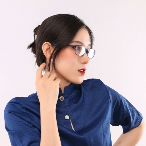 Gọng kính nhựa 83020 thời trang nam nữ siêu nhẹ siêu bền OURESS