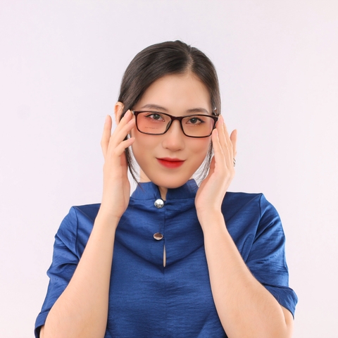 Gọng kính nhựa 2532 86006 thời trang nam nữ siêu nhẹ siêu bền OURESS