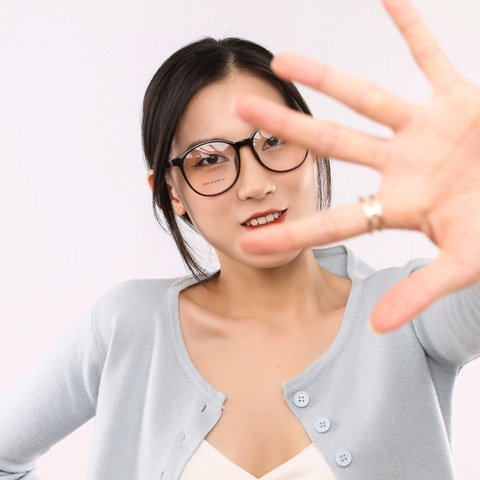 Gọng kính nhựa 2054 thời trang nam nữ siêu nhẹ siêu bền OURESS