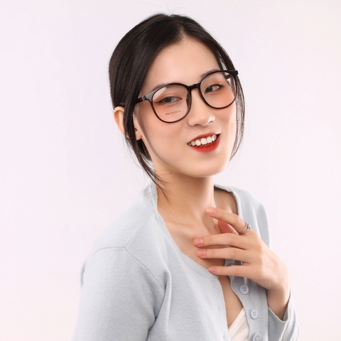 Gọng kính nhựa 2054 thời trang nam nữ siêu nhẹ siêu bền OURESS