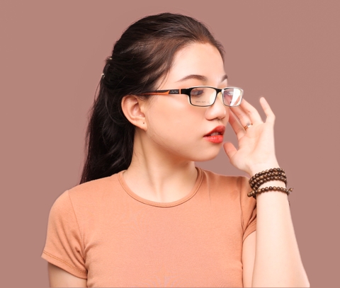 Gọng kính nhựa g86012 thời trang nam nữ siêu bền cá tính OURESS