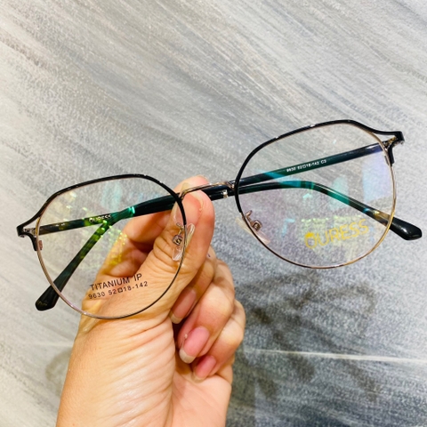 Gọng kính cận 9630 chất liệu titan thời trang mắt kính OURESS nam nữ siêu nhẹ siêu bền