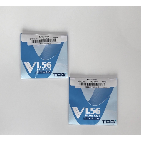 Tròng kính TOG Thương hiệu: EXCELITE - Xuất xứ Trung Quốc Chiết suất : 1.56