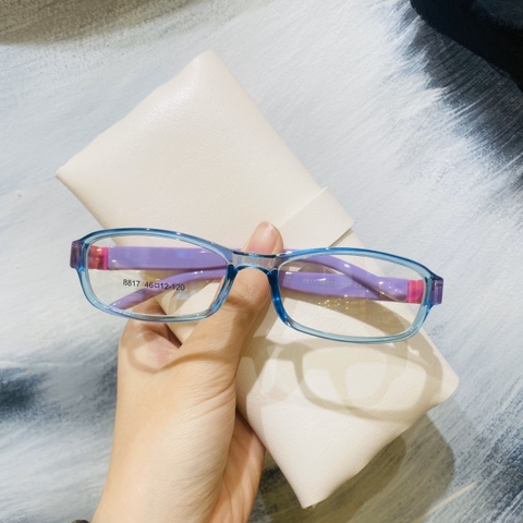 Gọng Kính Nhựa TR90 Cao Cấp An Toàn Siêu Bền Cực Nhẹ – Hàng Chính Hãng 8817