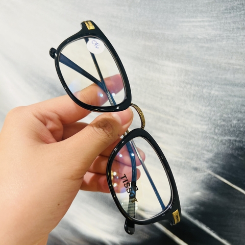 Gọng kính nhựa phối càng hợp kim cao cấp thời trang nam nữ Ouress 016