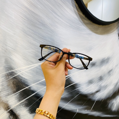 Gọng kính nhựa 86001 thòi trang nam nữ cá tính siêu bền OURESS