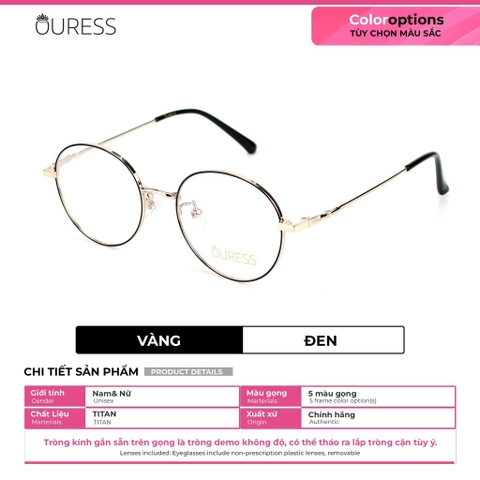 Gọng kính cận 9055 và HML6003 thời trang mắt kính OURESS nam nữ siêu nhẹ siêu bền