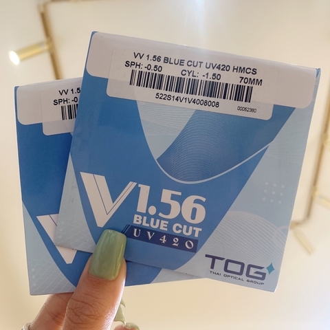 Tròng kính TOG Thương hiệu: EXCELITE - Xuất xứ Trung Quốc Chiết suất : 1.56