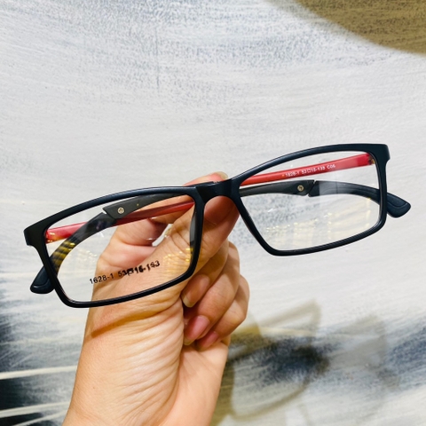 Gọng kính nhựa 1629 1643 1628 1652 có cài vành tai thời trang nam nữ siêu nhẹ OURESS