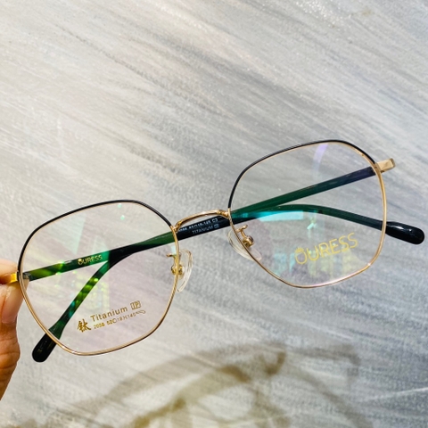 Gọng kính cận 2056 2062 2039 titan thời trang mắt kính OURESS nam nữ siêu nhẹ siêu bền
