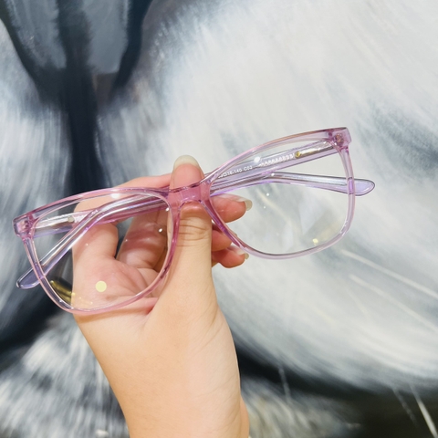Gọng kính nhựa acetate siêu nhẹ siêu bền thời trang OURESS - 6609