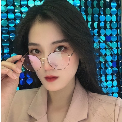 Gọng kính titianium memory 8008 thời trang cao cấp nam nữ siêu nhẹ siêu bền OURESS