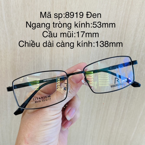 GỌNG KÍNH TITAN W MEN (Titanium Men) CHẤT LIỆU VƯỢT TRỘI SIÊU NHẸ SIÊU BỀN – HÀNG CHÍNH HÃNG WM8602 8919