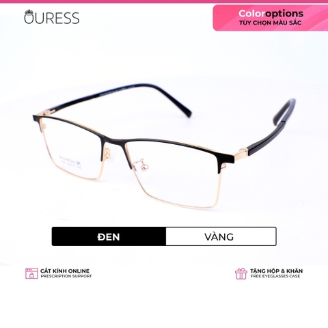 Gọng kính cận/viễn/loạn titan thời trang nam nữ lỗi nhẹ mắt kính OURESS