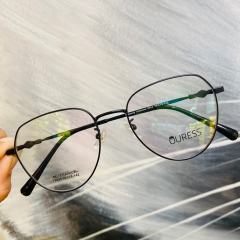 Gọng kính titanium HML6006 2063 9066 T8036 thời trang nam nữ cao cấp siêu nhẹ siêu bền OURESS