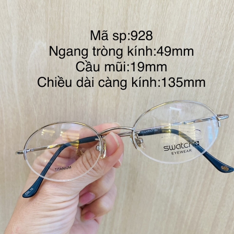 Gọng kính titanium 8803 8406 8807 8533 8836 928 nửa khung thời trang nữ cao cấp OURESS