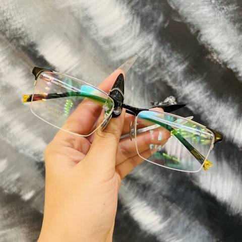 Gọng kính titanium sw10008 thời trang nam cao cấp siêu nhẹ siêu bền OURESS