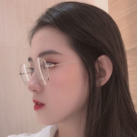 Gọng kính hợp kim 16827 thời trang nữ trendy siêu nhẹ siêu bền OURESS