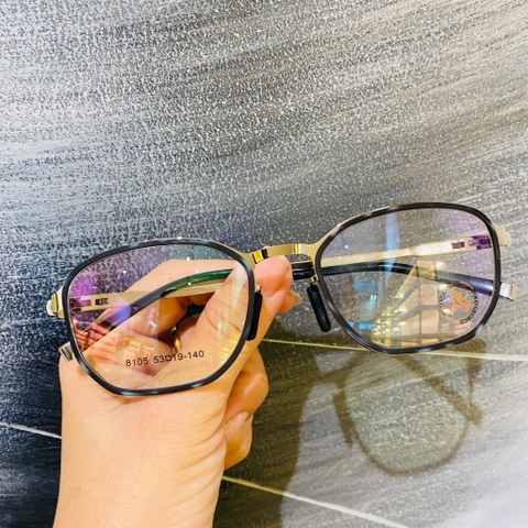Gọng kính hợp kim 8105 thời trang nam nữ siêu nhẹ siêu bền OURESS