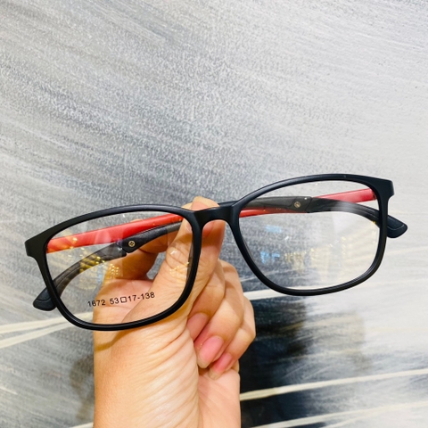 Gọng kính nhựa 1672 1646 1650 có cài vành tai thời trang nam nữ siêu nhẹ OURESS