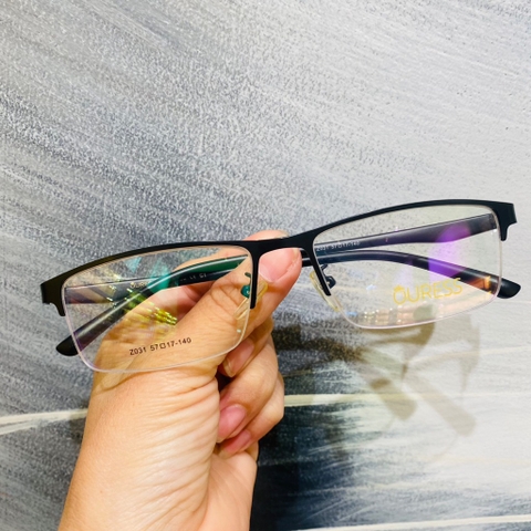 Gọng kính cận A5012 Z031 A5114 hợp kim cước OURESS thời trang nam nữ siêu nhẹ siêu bền
