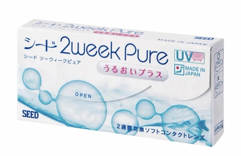 Kính áp tròng mềm SEED 2 tuần không màu
