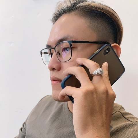 GỌNG KÍNH HỢP KIM  SIÊU NHẸ HỢP THỜI TRANG CỰC BỀN CHO NAM – HÀNG CHÍNH HÃNG J7704